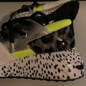Steve Madden Cliff Neon Green Sneaker
